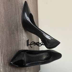 (Located in Atlanta )Saint Laurent Black Patent Leather Heels